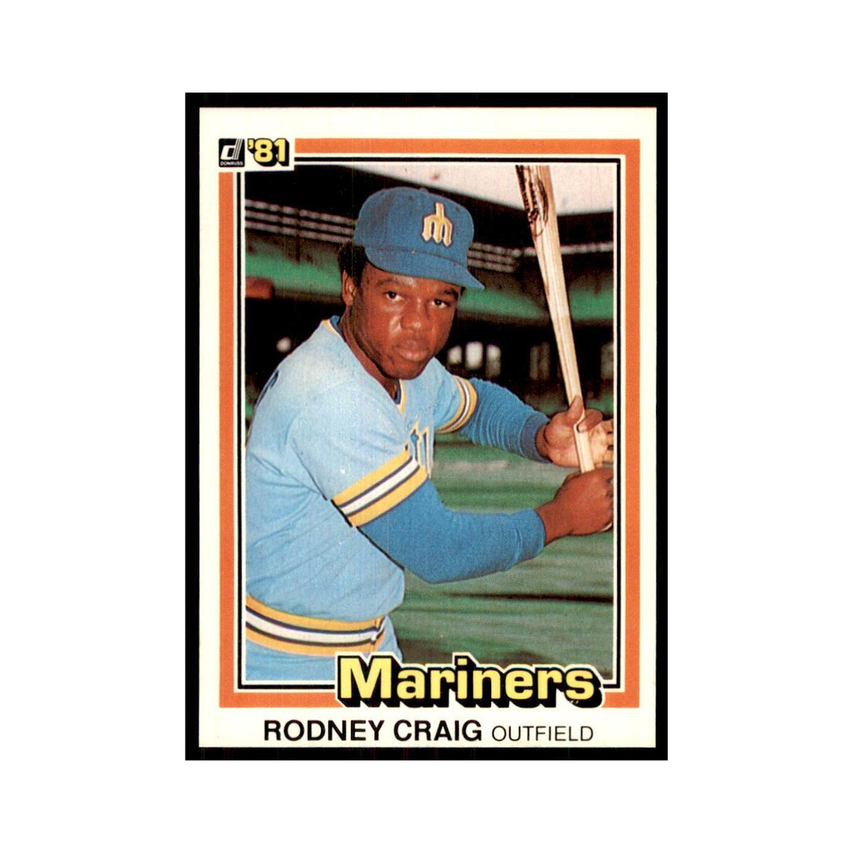 1981 Donruss Rodney Craig Baseball Cards #288