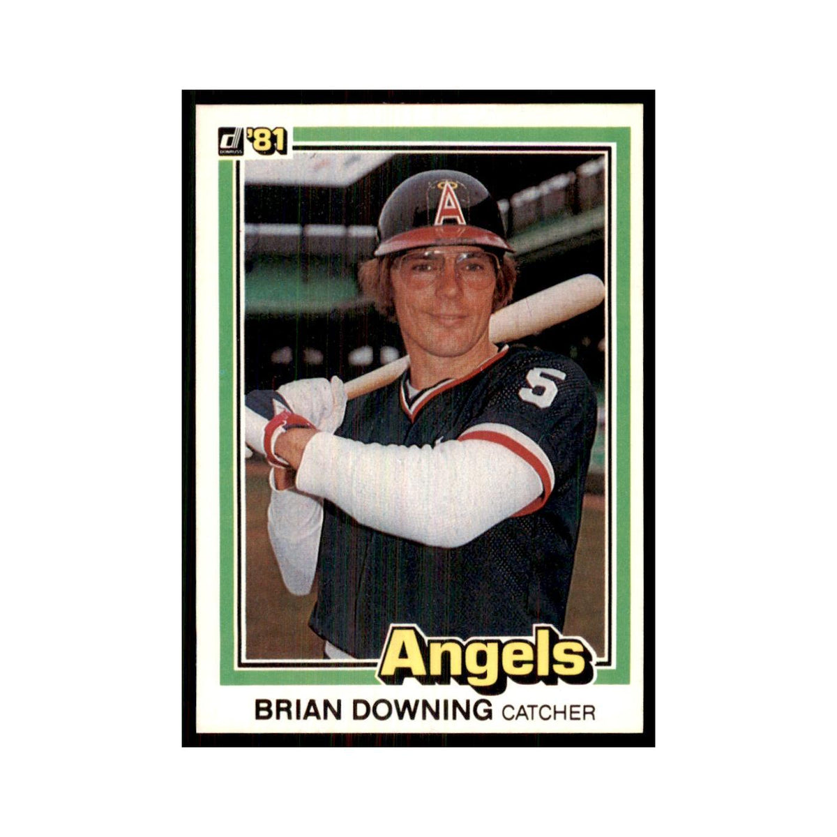 1981 Donruss Brian Downing Baseball Cards #410