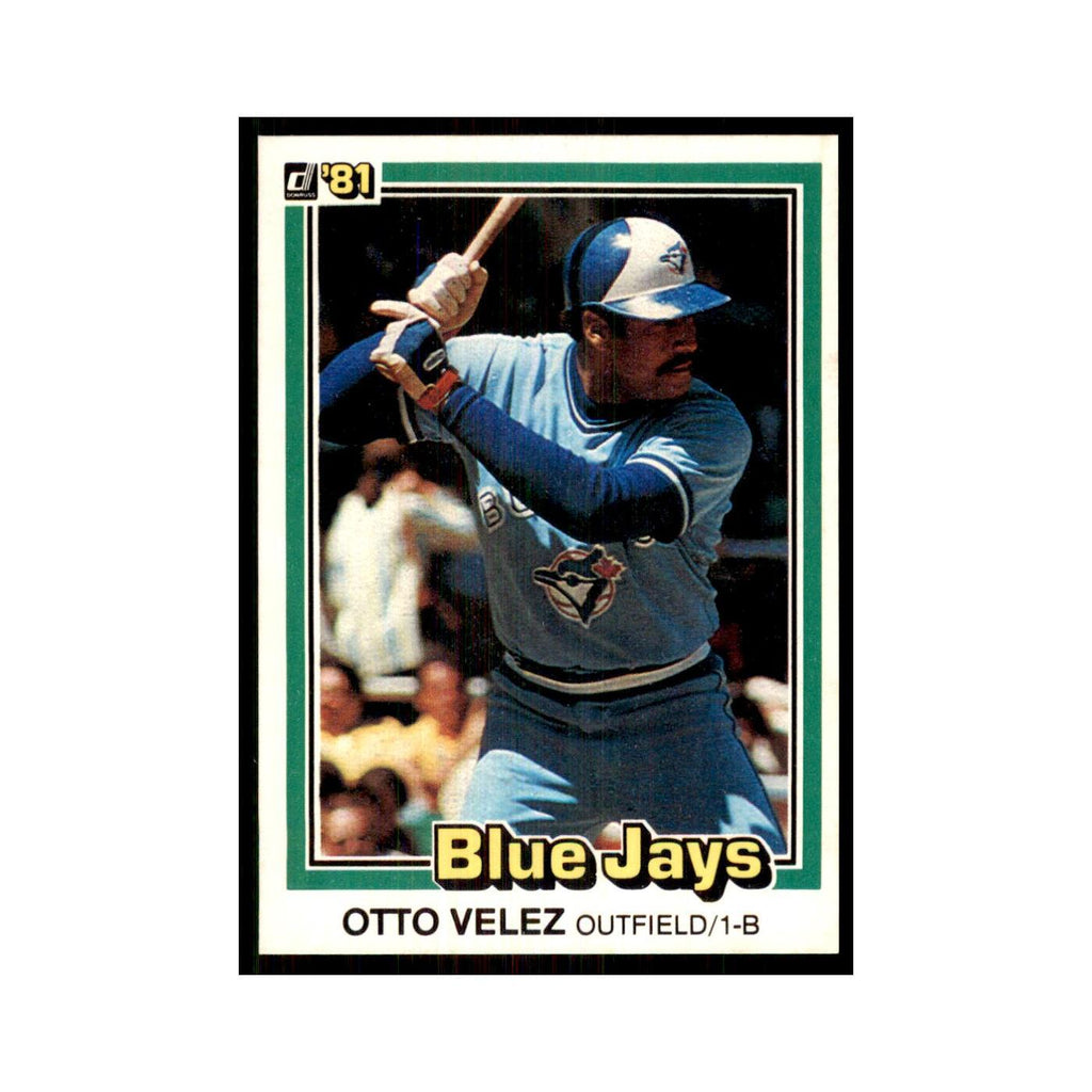 1981 Donruss Otto Velez Baseball Cards #391