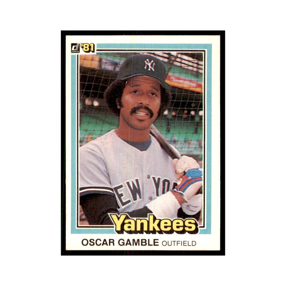 1981 Donruss Oscar Gamble Baseball Cards #229.0