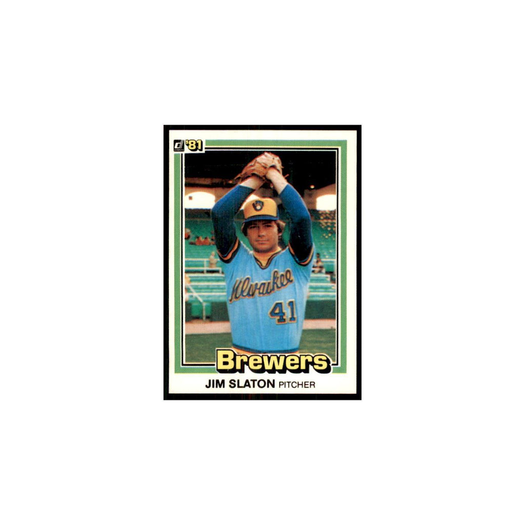 1981 Donruss Jim Slaton Baseball Cards #447.0