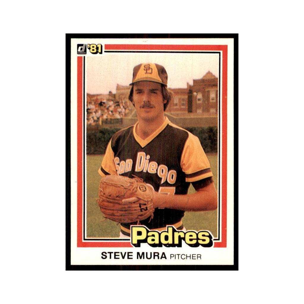 1981 Donruss Steve Mura Baseball Cards #362.0