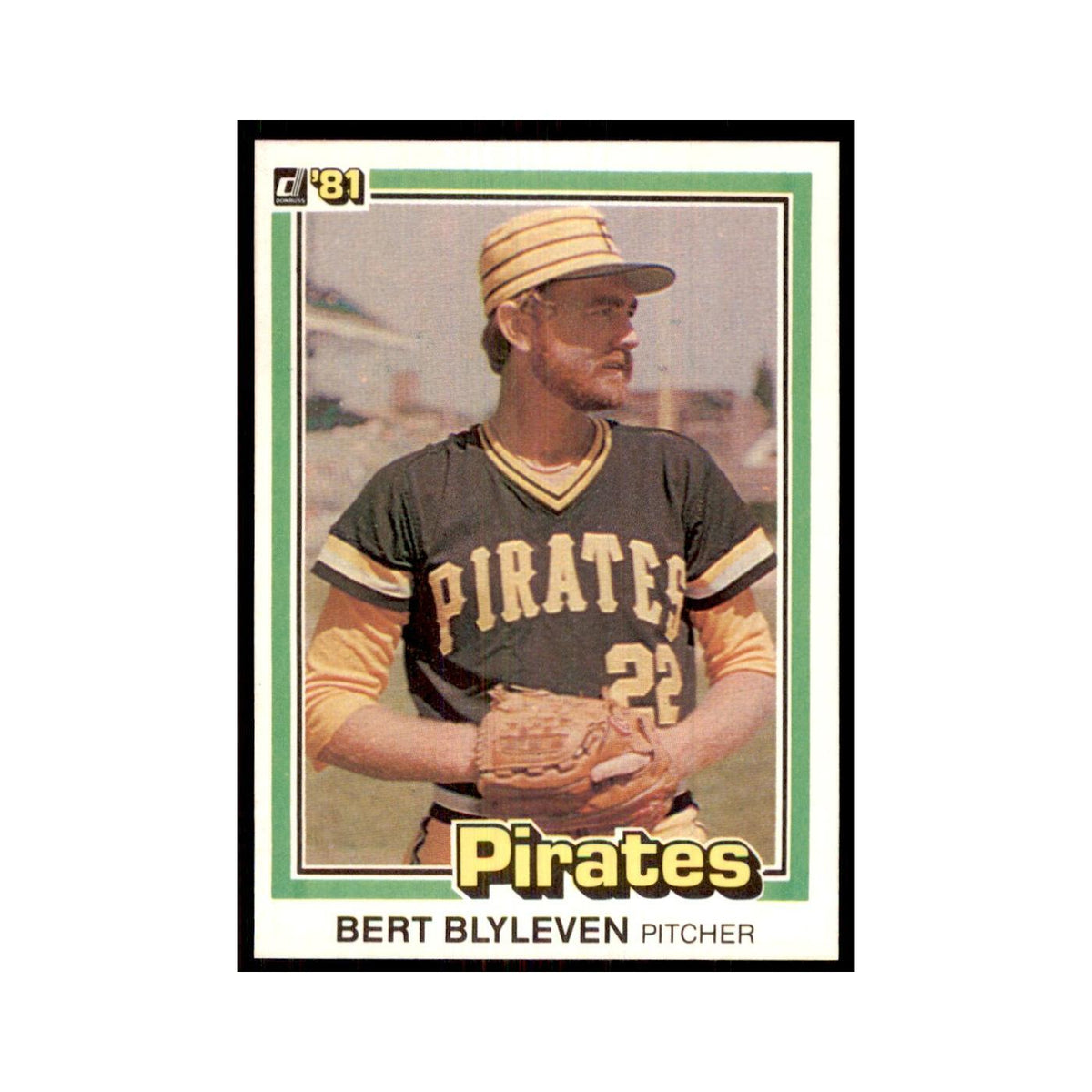 1981 Donruss Bert Blyleven Baseball Cards #135.0