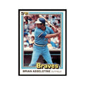1981 Donruss Brian Asselstine Baseball Cards #186.0