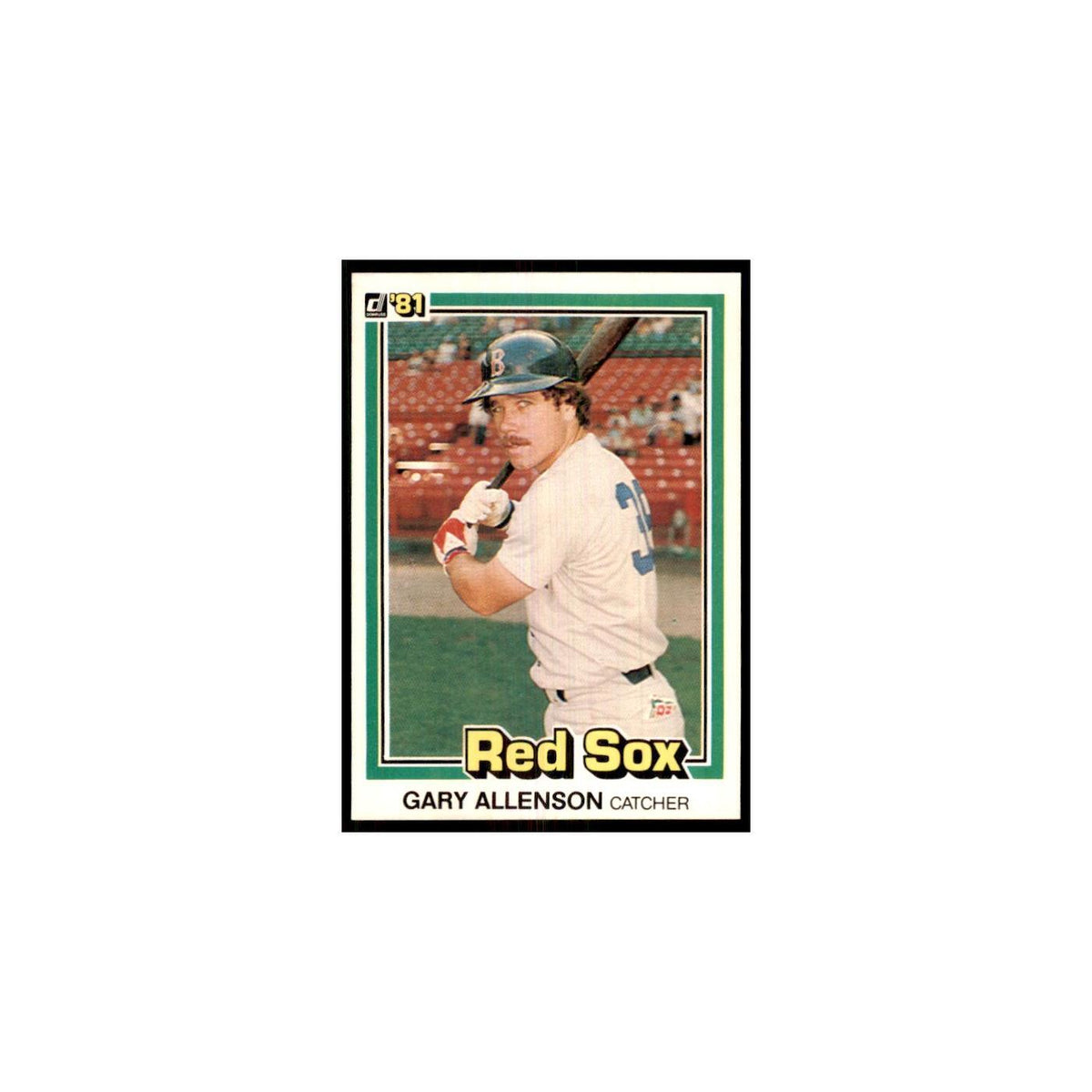 1981 Donruss Gary Allenson Baseball Cards #455.0