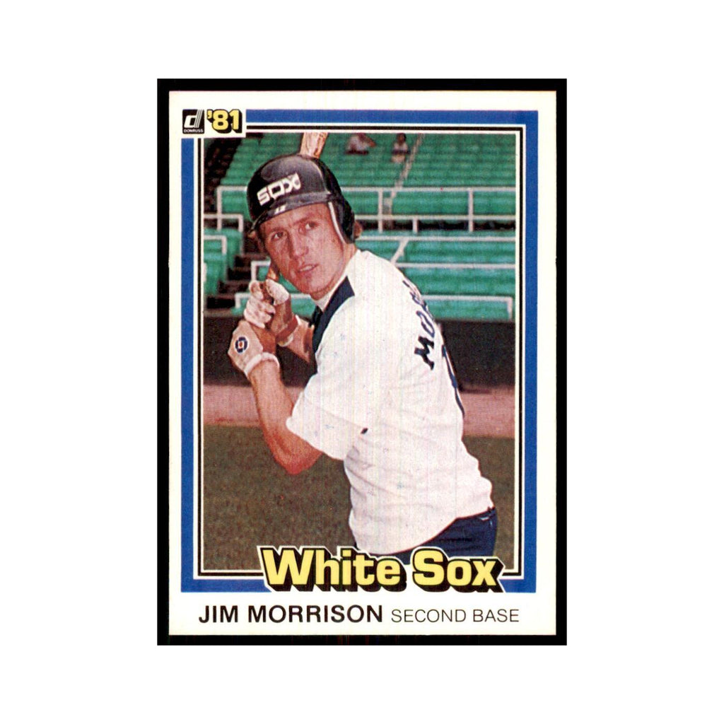 1981 Donruss Jim Morrison Baseball Cards #158.0