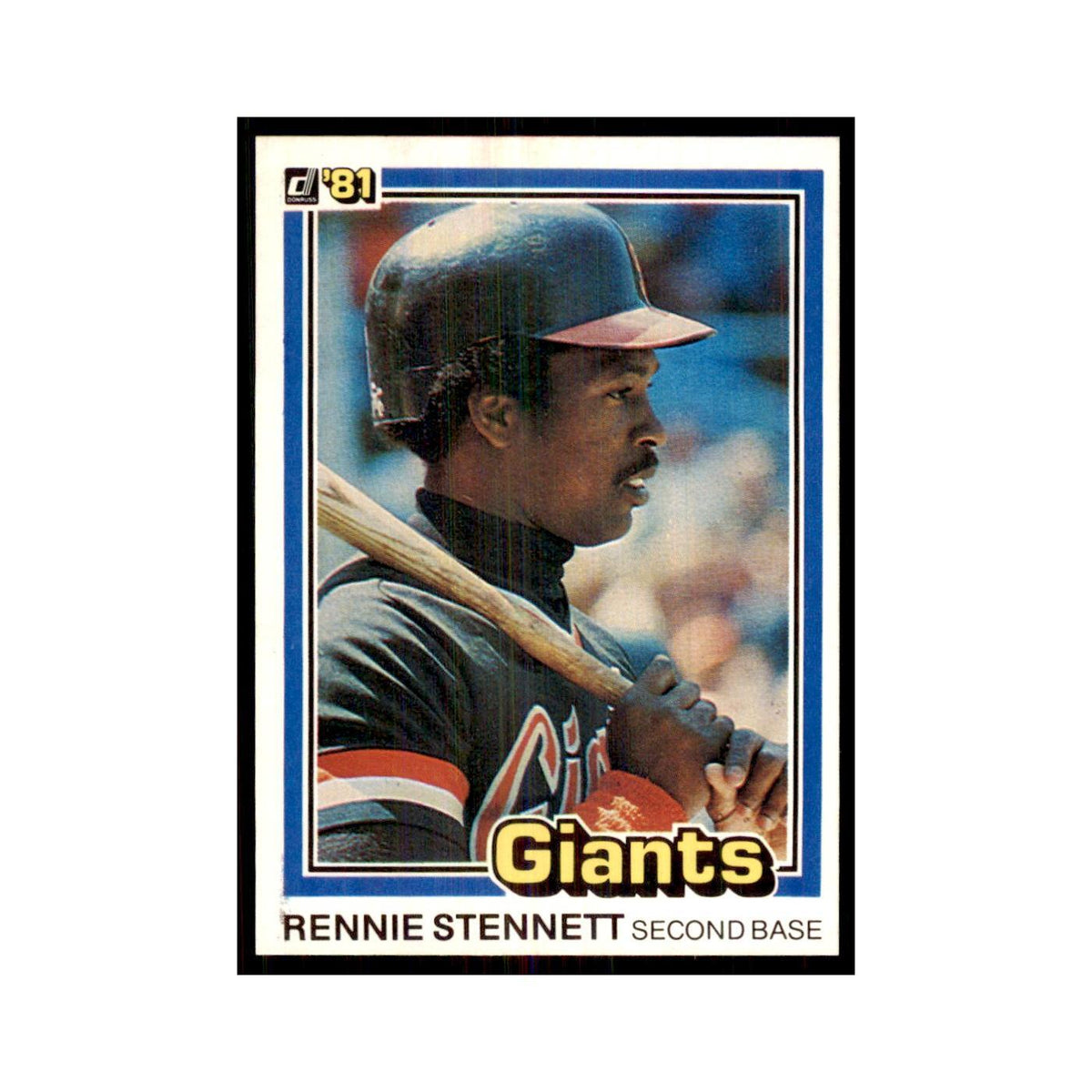 1981 Donruss Rennie Stennett Baseball Cards #72