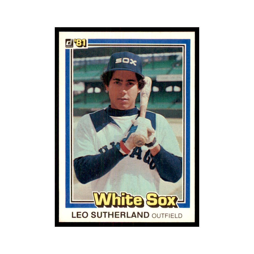 1981 Donruss Leo Sutherland Baseball Cards #42