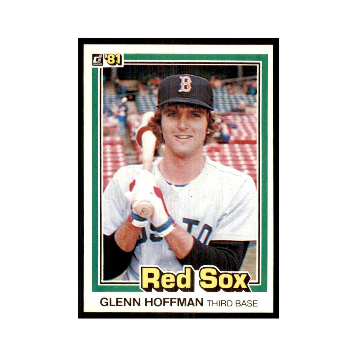 1981 Donruss Glenn Hoffman Baseball Cards #95