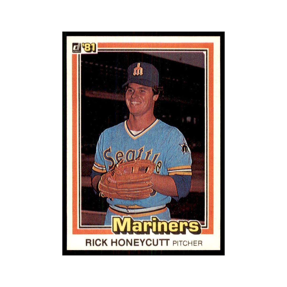 1981 Donruss Rick Honeycutt Baseball Cards #46