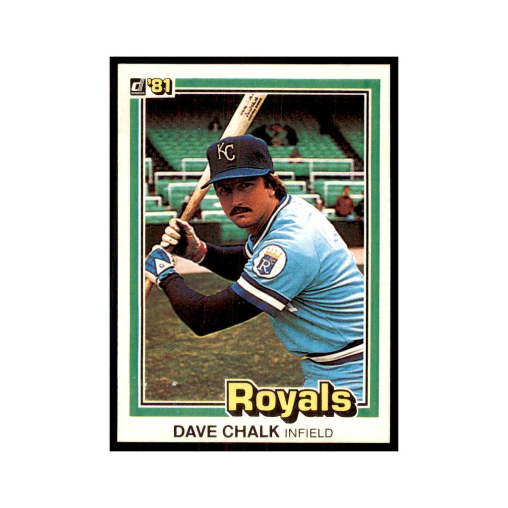 1981 Donruss Dave Chalk Baseball Cards #101