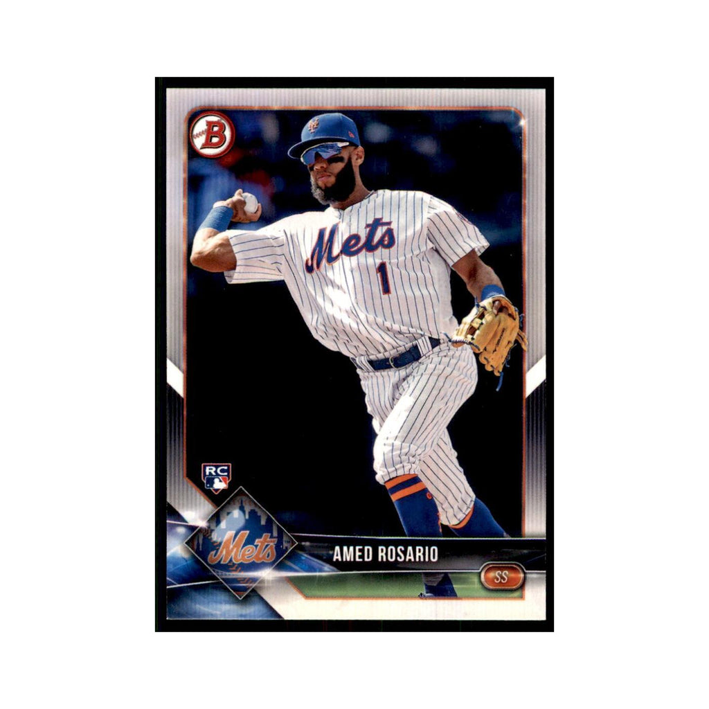 2018 Bowman Amed Rosario Baseball Cards #34