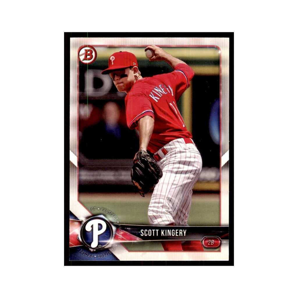 2018 Bowman Scott Kingery Baseball Cards #BP65