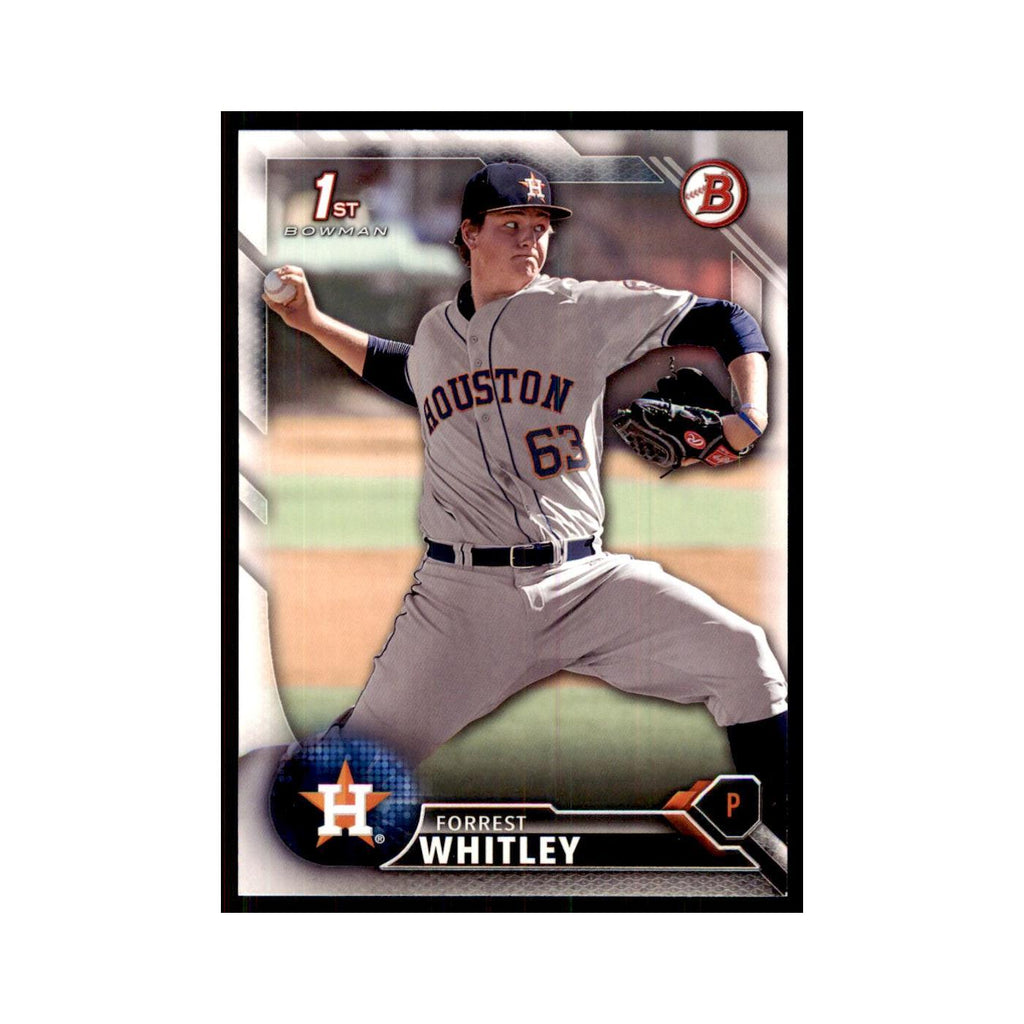 2016 Bowman Forrest Whitley Baseball Cards #BD-55