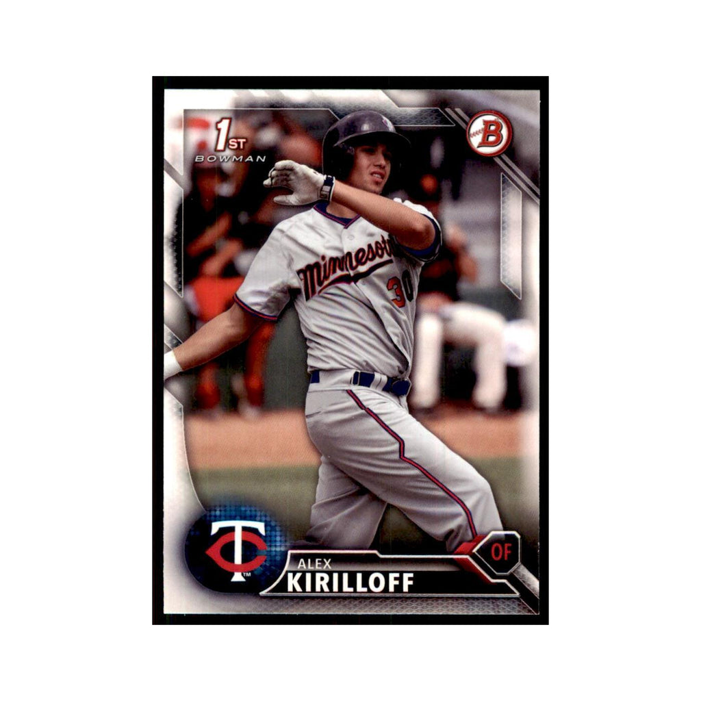 2016 Bowman Alex Kirilloff Baseball Cards #BD-90