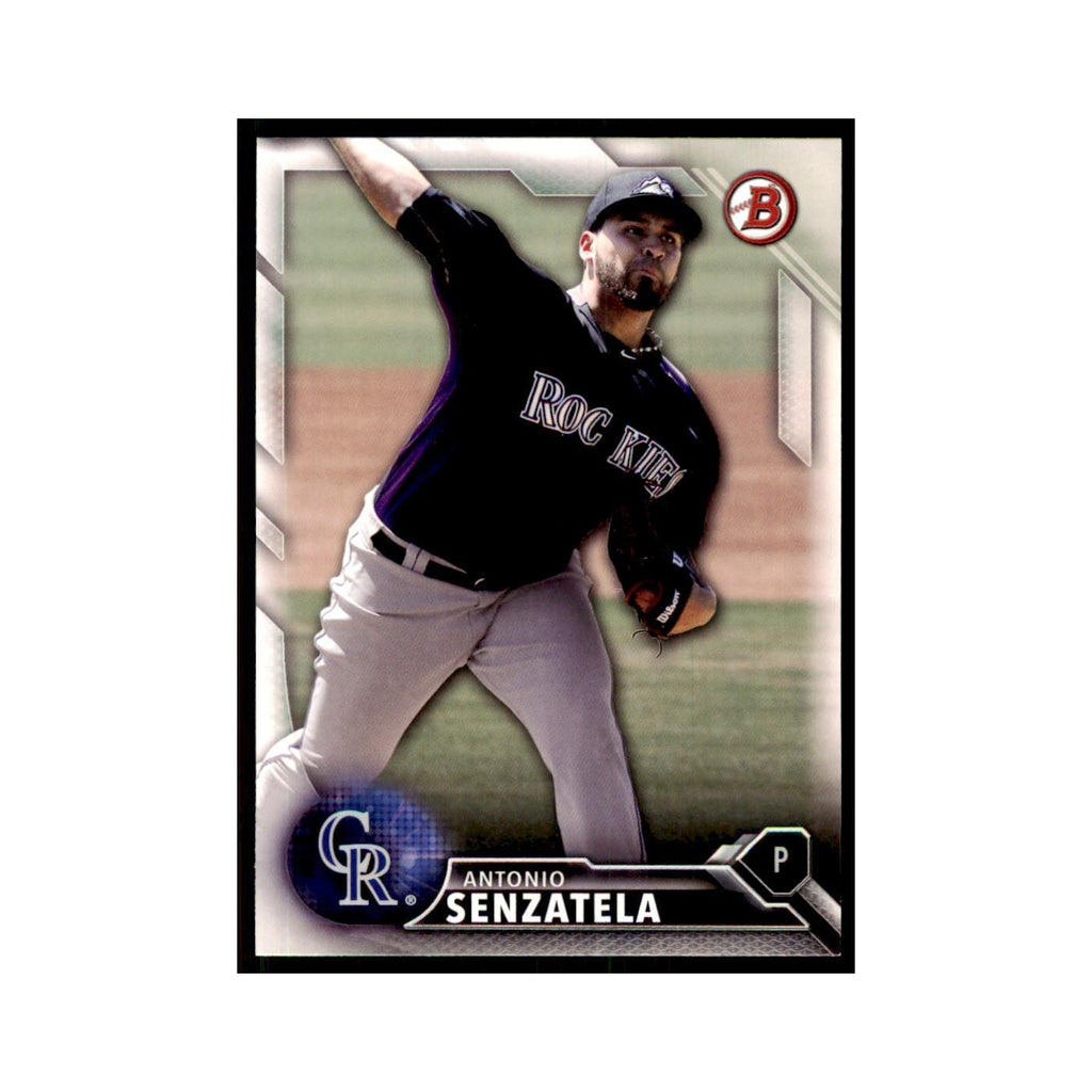 2016 Bowman Antonio Senzatela Baseball Cards #BD-124