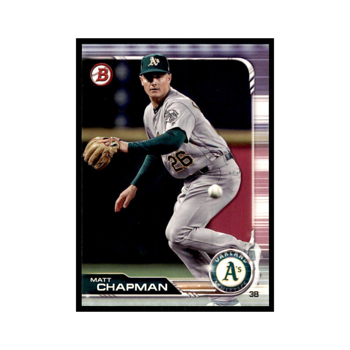 2019 Bowman Matt Chapman Baseball Cards #11