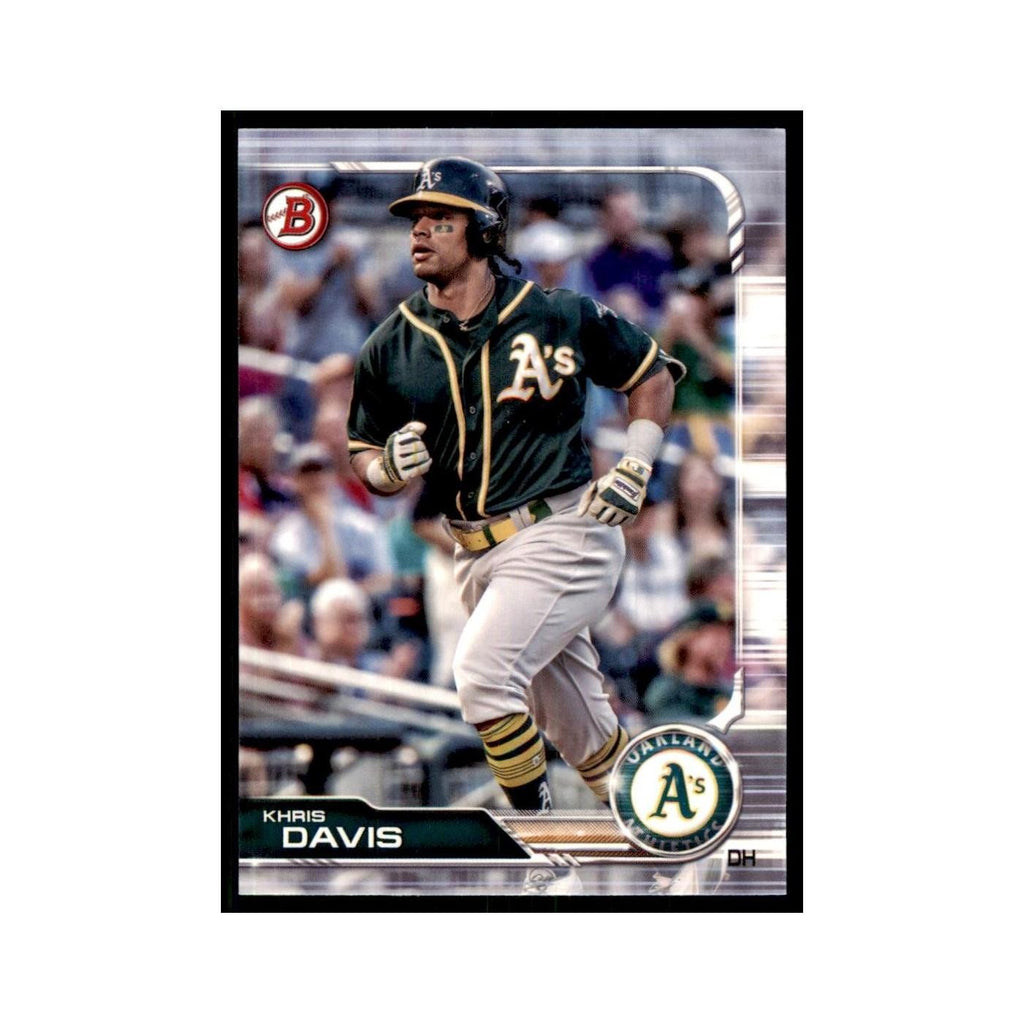 2019 Bowman Khris Davis Baseball Cards #9