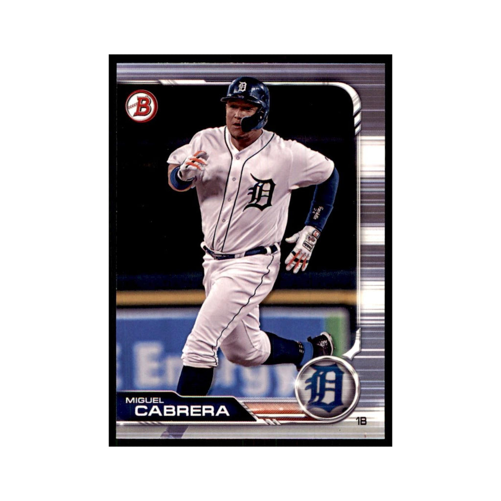 2019 Bowman Miguel Cabrera Baseball Cards #21