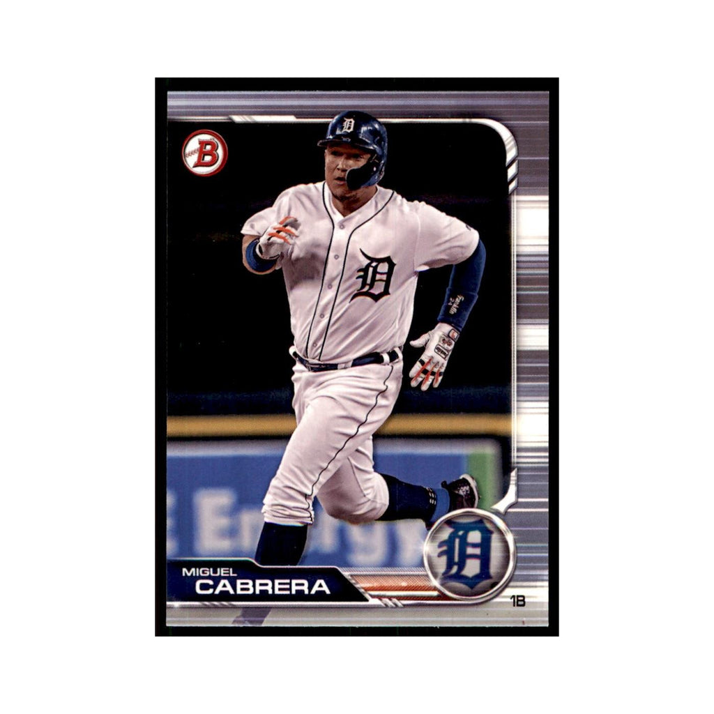 2019 Bowman Miguel Cabrera Baseball Cards #21
