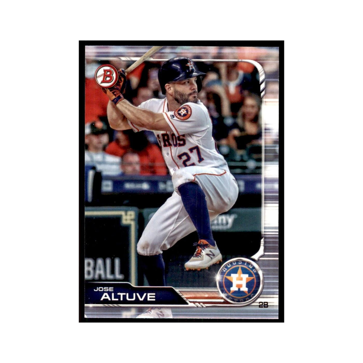 2019 Bowman Jose Altuve Baseball Cards #62