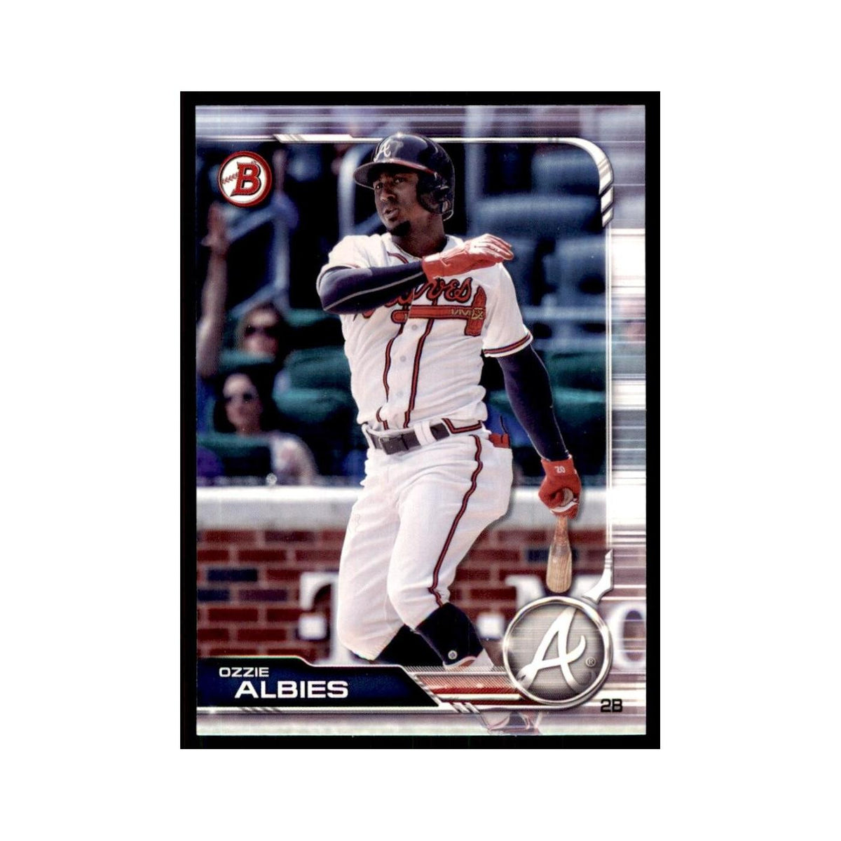 2019 Bowman Ozzie Albies Baseball Cards #96