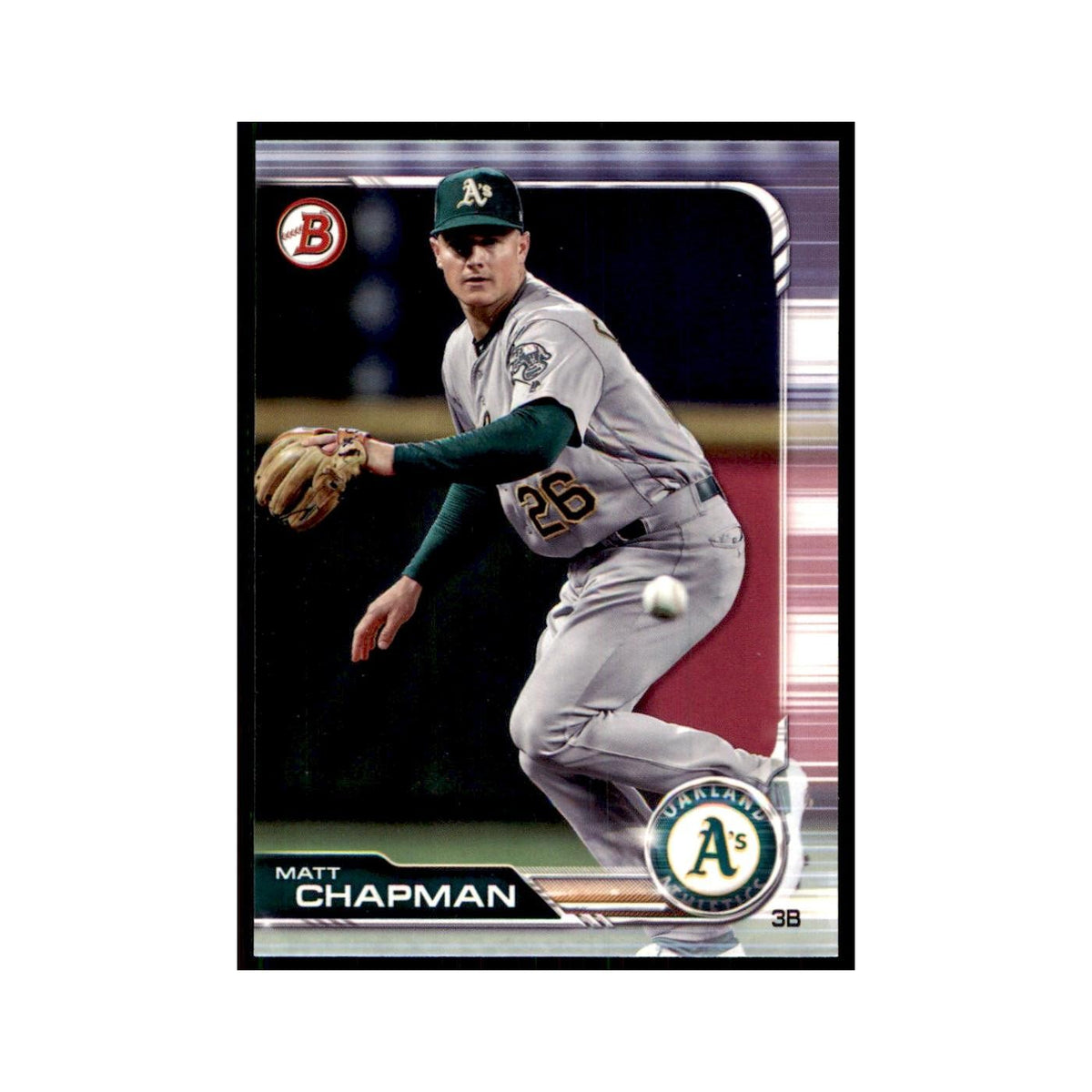 2019 Bowman: Matt Chapman Baseball Cards #11