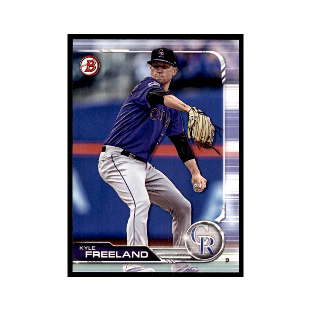 2019 Bowman Kyle Freeland Baseball Cards #5