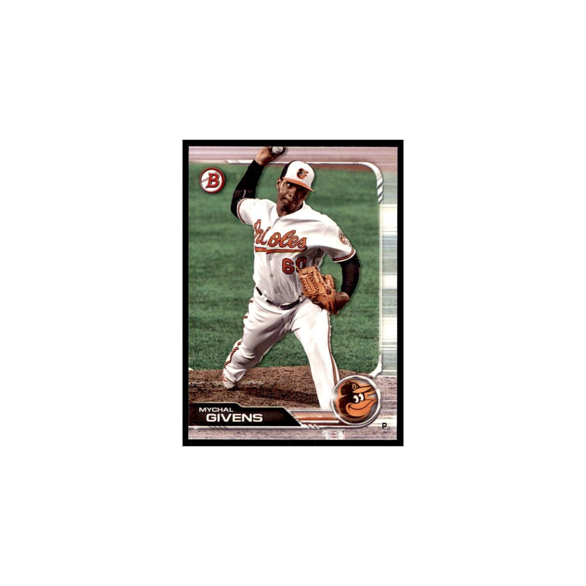 2019 Bowman Mychal Givens Baseball Cards #56