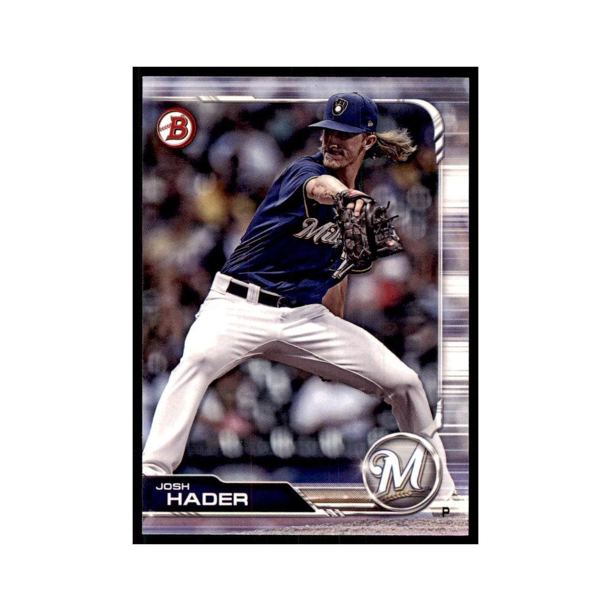 2019 Bowman Josh Hader Baseball Cards #97