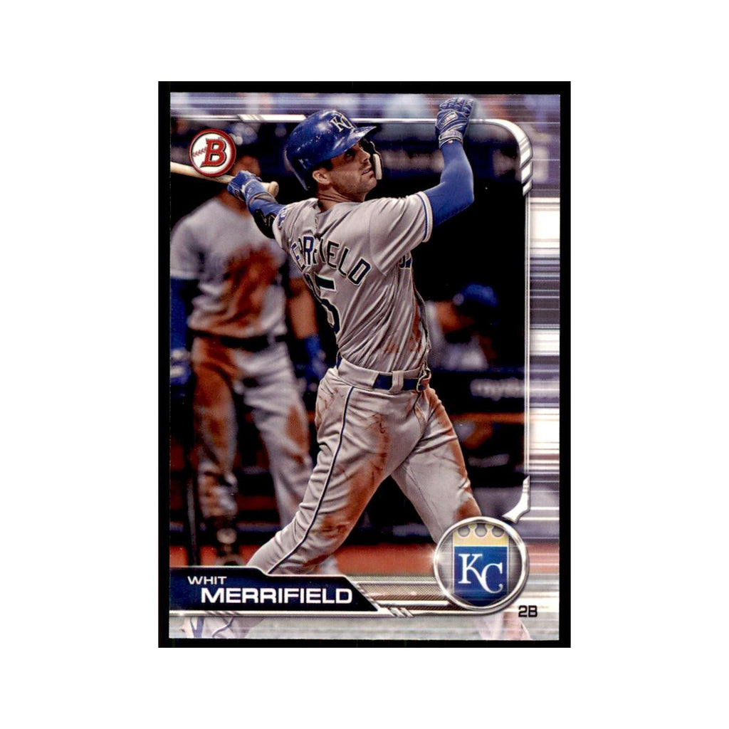 2019 Bowman Whit Merrifield Baseball Cards #45