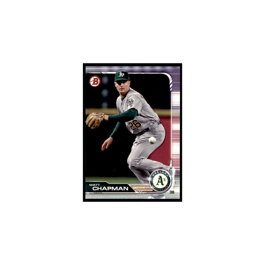 2019 Bowman. Matt Chapman Baseball Cards #11