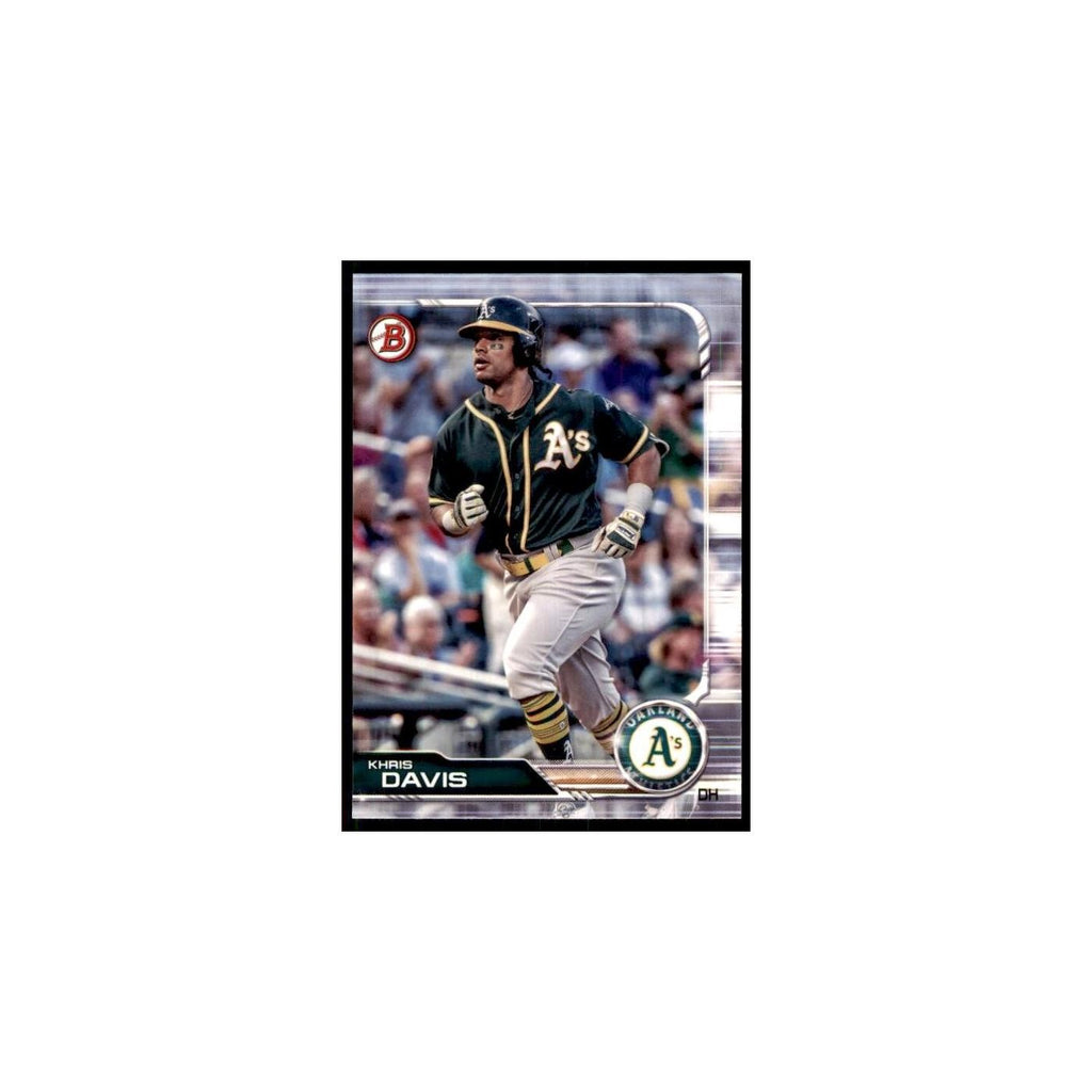 2019 Bowman. Khris Davis Baseball Cards #19