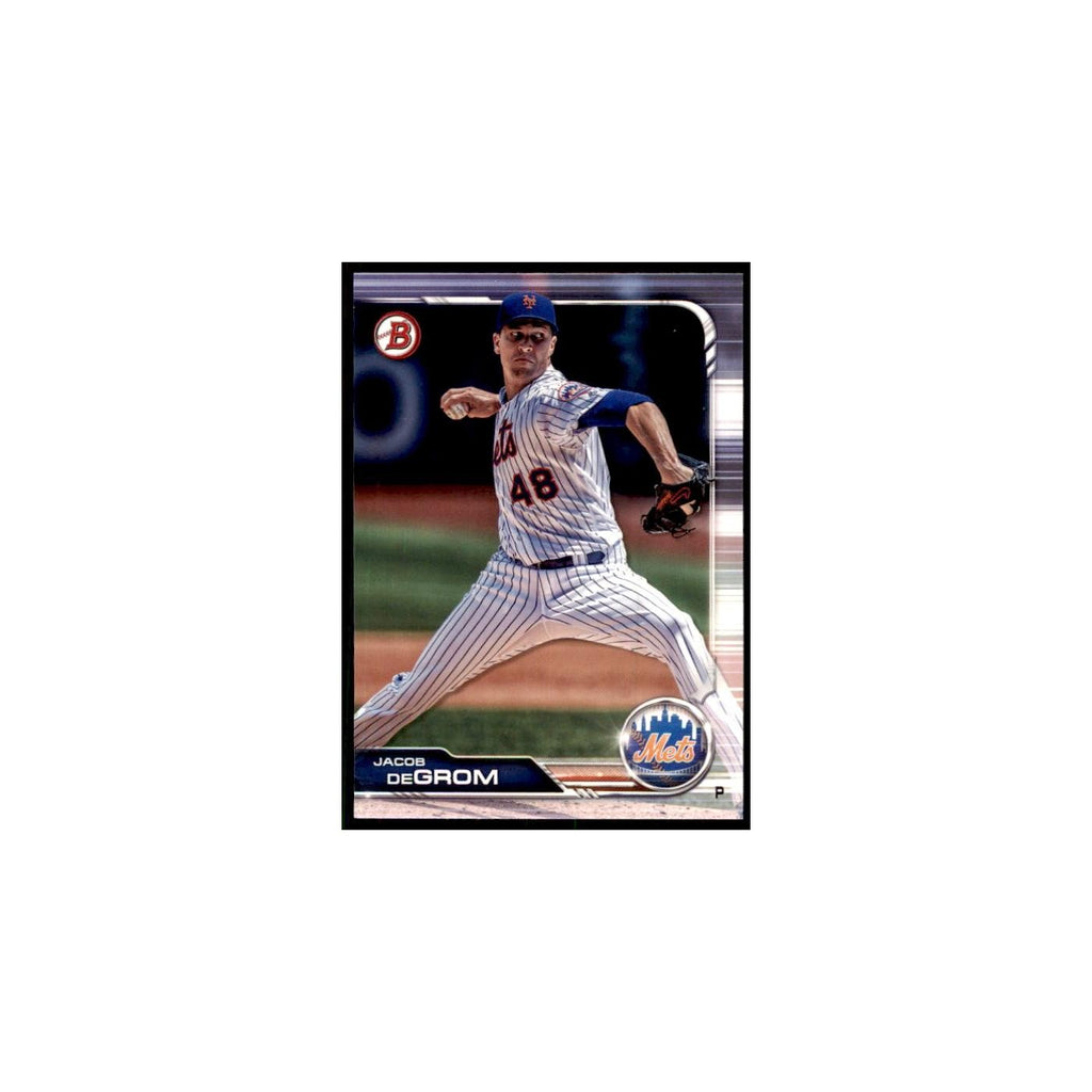2019 Bowman. Jacob deGrom Baseball Cards #100