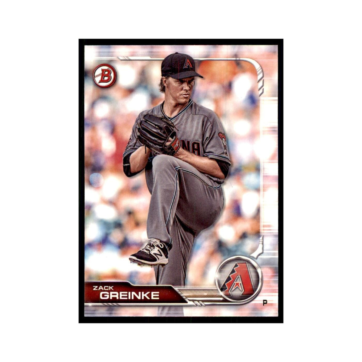 2019 Bowman. Zack Greinke Baseball Cards #41