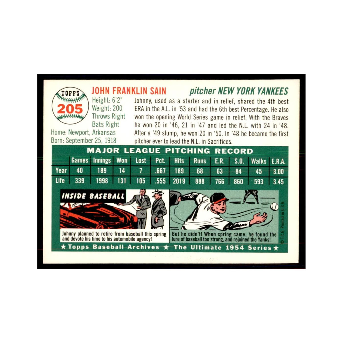 1994 Topps Archives Todd Frazier Baseball Cards #205