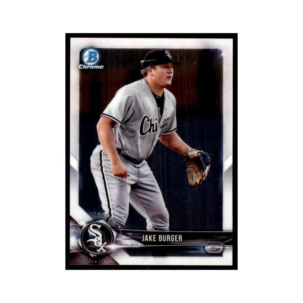 2018 Bowman Chrome Prospects Jake Burger White Sox #BCP37