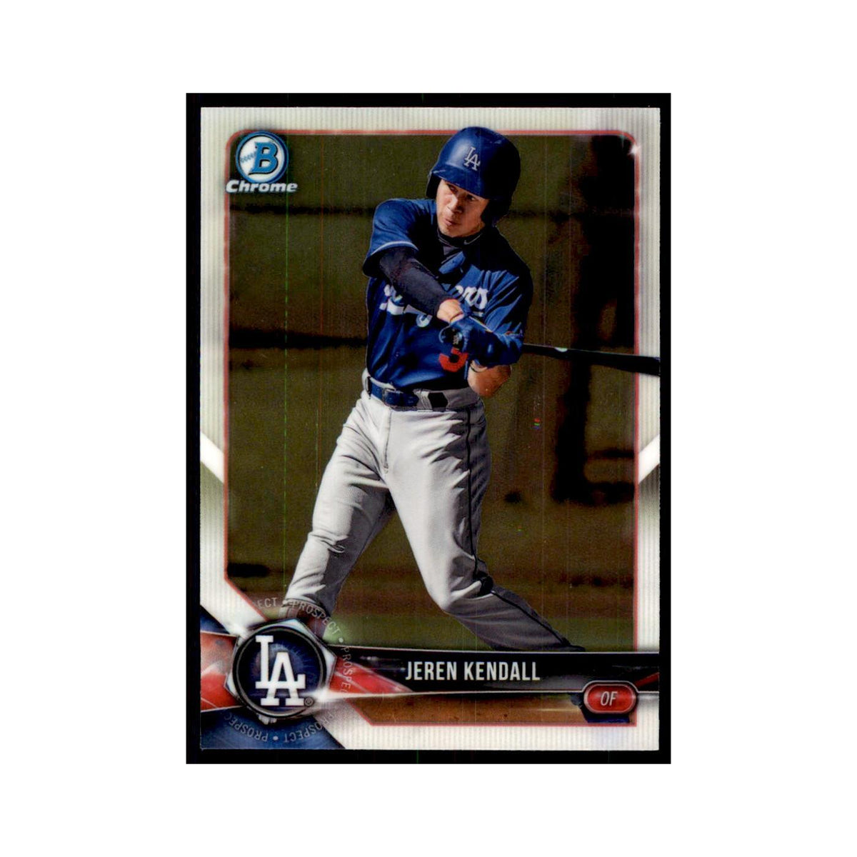 2018 Bowman Draft Chrome Jeren Kendall Dodgers #BDC-116