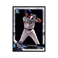 2018 Bowman Chrome Prospects Justin Williams Rays #BCP10