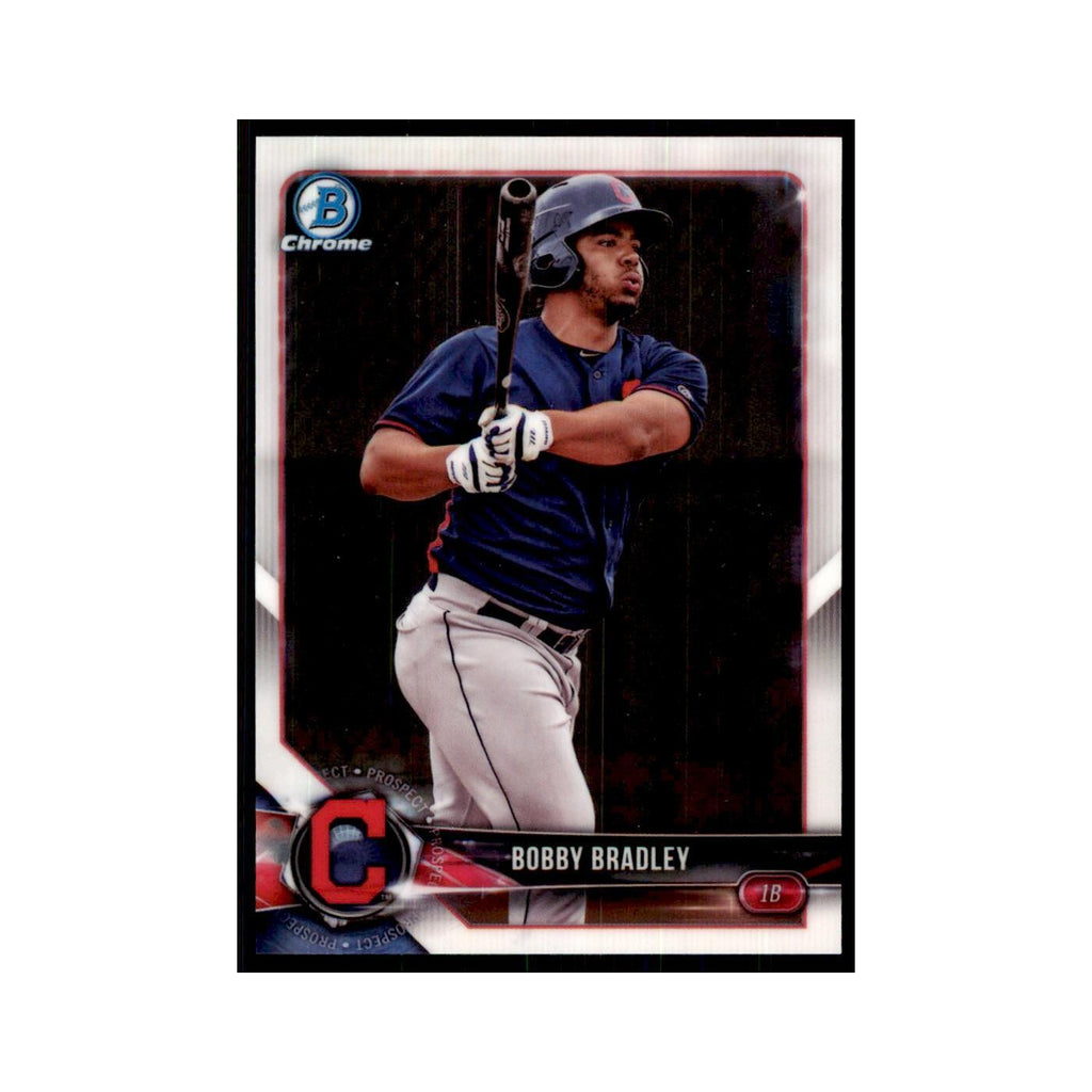 2018 Bowman Chrome Prospects Bobby Bradley Indians #BCP24