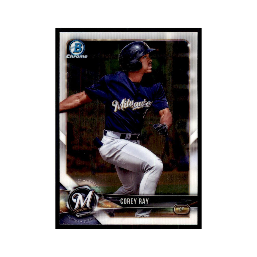 2018 Bowman Chrome Prospects Corey Ray Brewers #BCP97