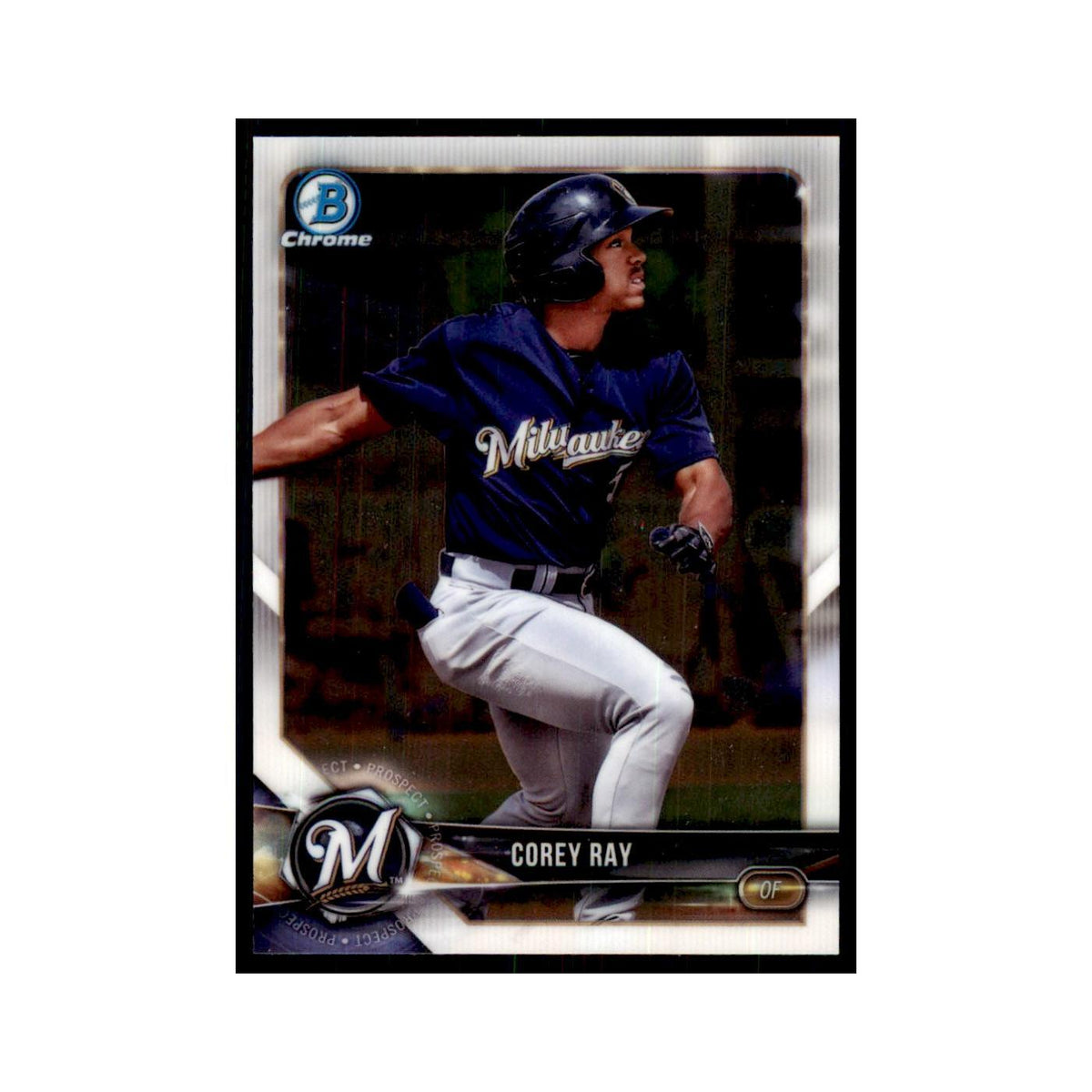 2018 Bowman Chrome Prospects Corey Ray Brewers #BCP97