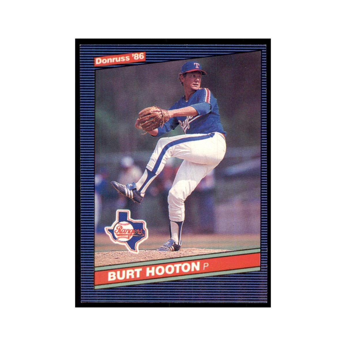 1986 Donruss Burt Hooton Rangers #300
