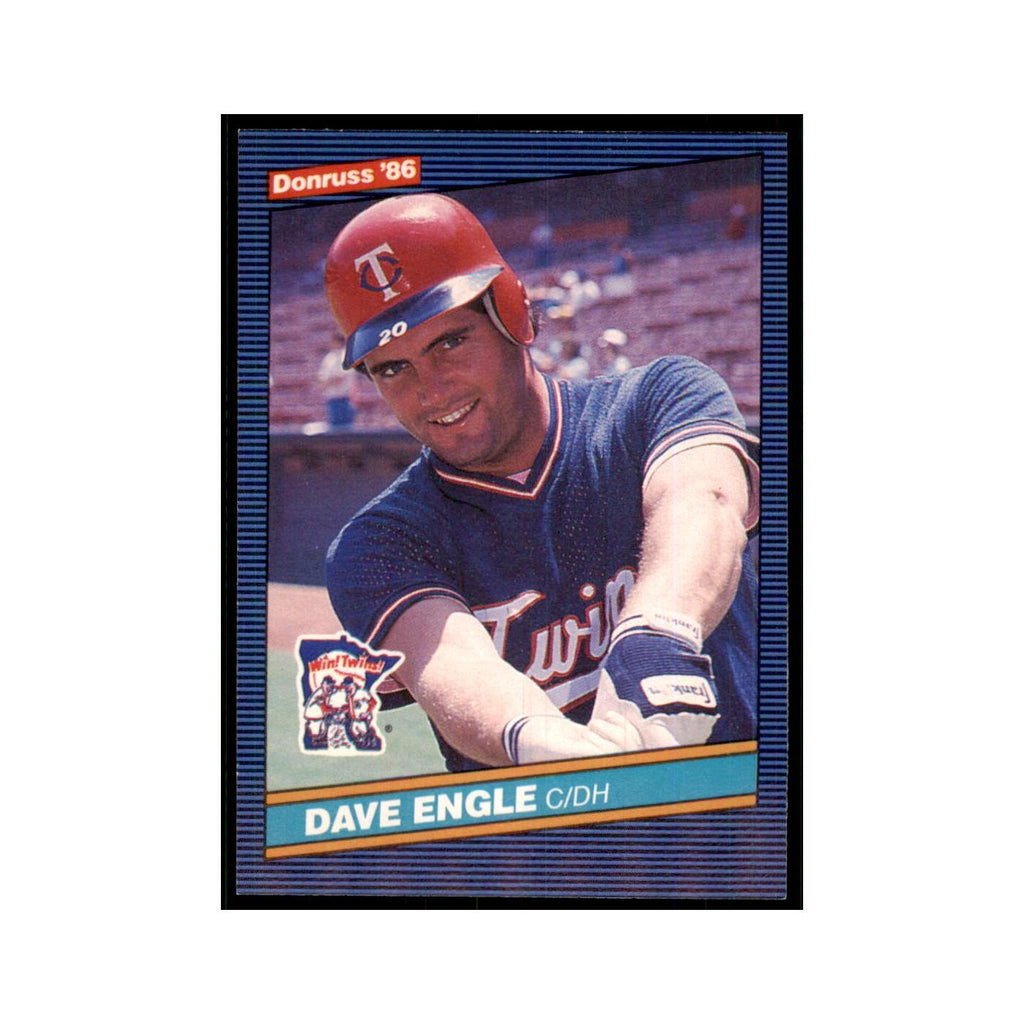 1986 Donruss Dave Engle Twins #438