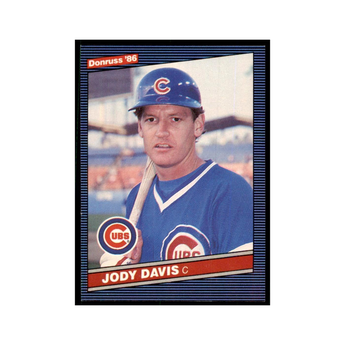 1986 Donruss Jody Davis Cubs #289