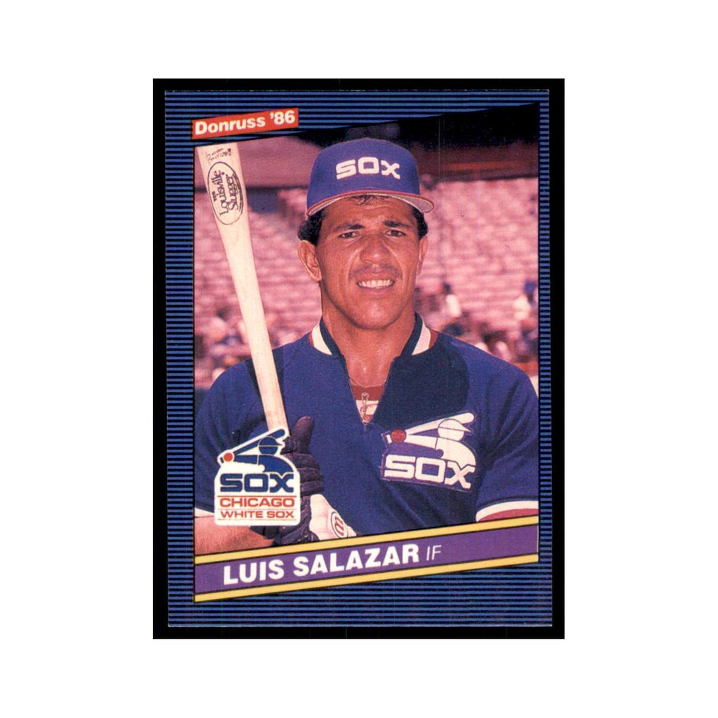 1986 Donruss Luis Salazar White Sox #302
