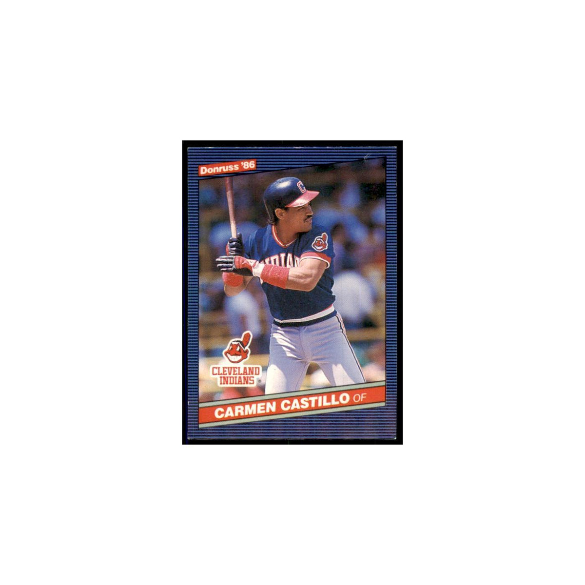 1986 Donruss Carmen Castillo Indians #460