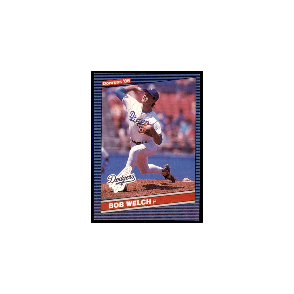 1986 Donruss Bob Welch Dodgers #459
