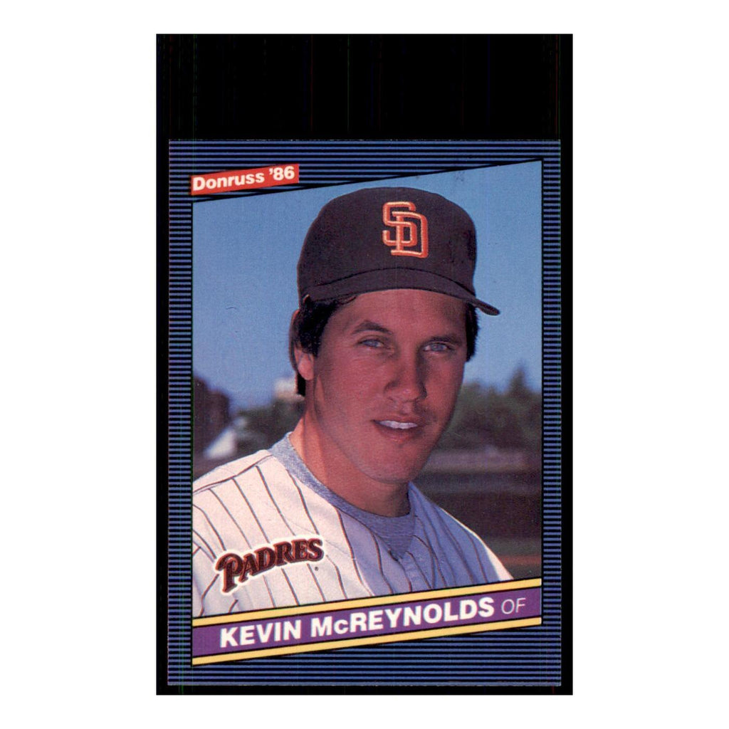 1986 Donruss Kevin McReynolds Padres #80