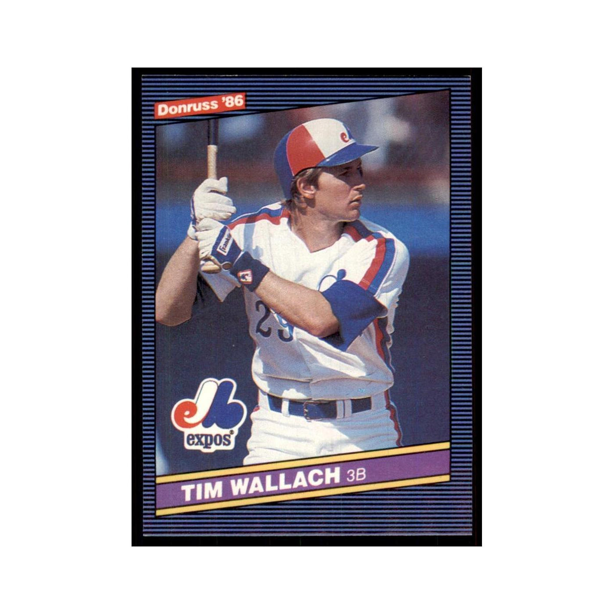 1986 Donruss Tim Wallach Montreal Expos #219